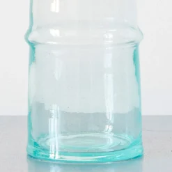 Vase Incline en verre recyclé
