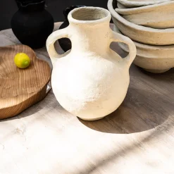 Vase oreilles en papier mâché