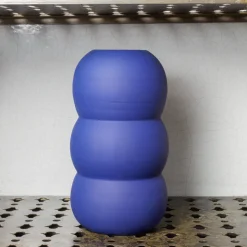 Vase Pure Bubble II B - Bleu Nuit