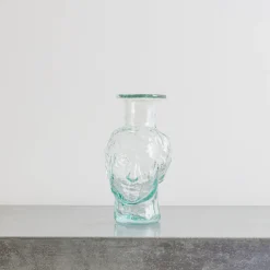 Vase tête Roma - Transparent