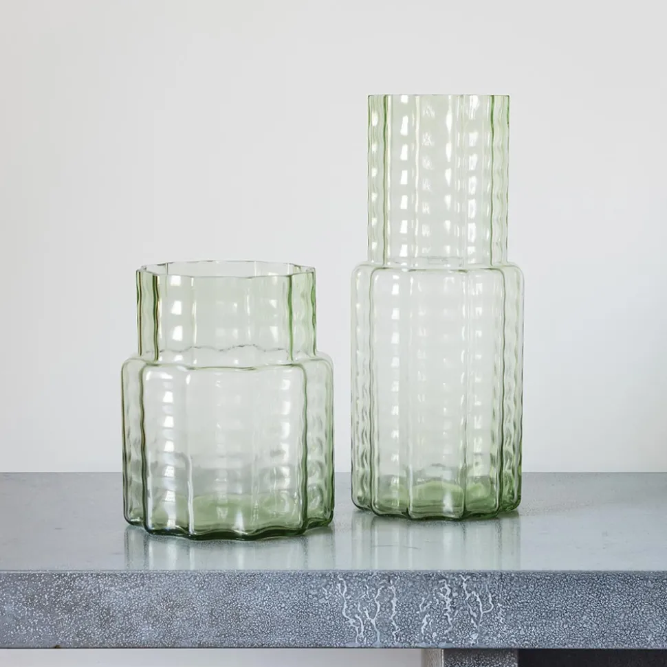 Vase Wave 04 - Vert