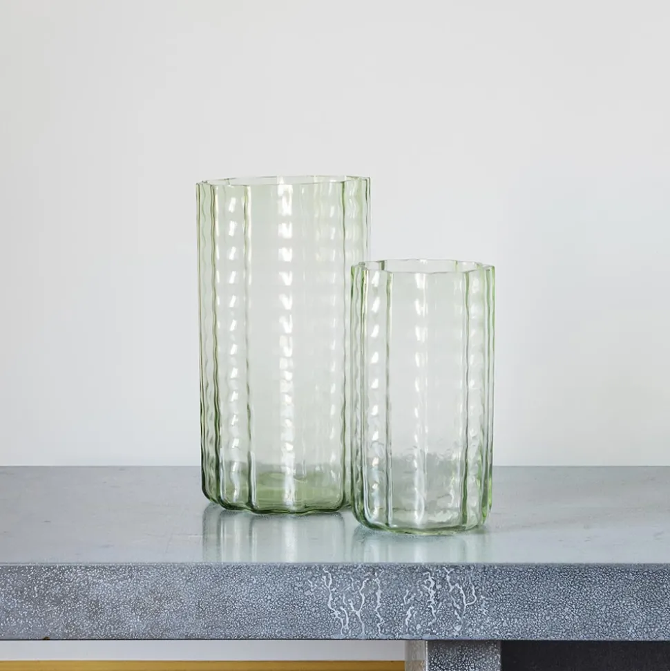 Vase Wave 01 - Vert