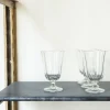 Verre à eau cotes plates - Ana