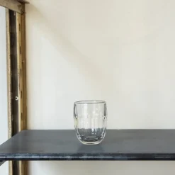 Verre à eau en verre pressé - Coteau