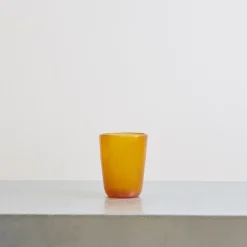 Verre à eau Memento - Ambre