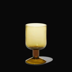 Verre à vin Bloom - Ambré