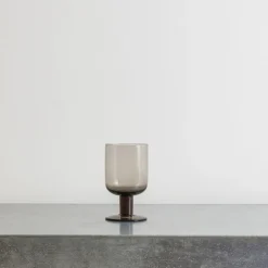 Verre à vin Bloom - Noir