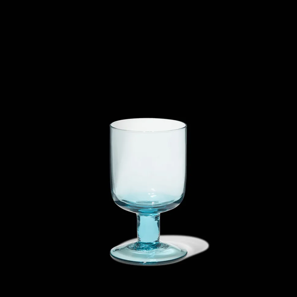 Verre à vin Bloom - Turquoise
