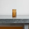 Verre Bulles en verre soufflé - Ambre
