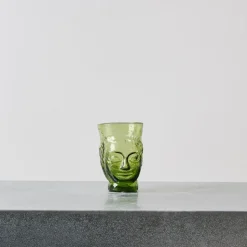 Verre portrait - Olive