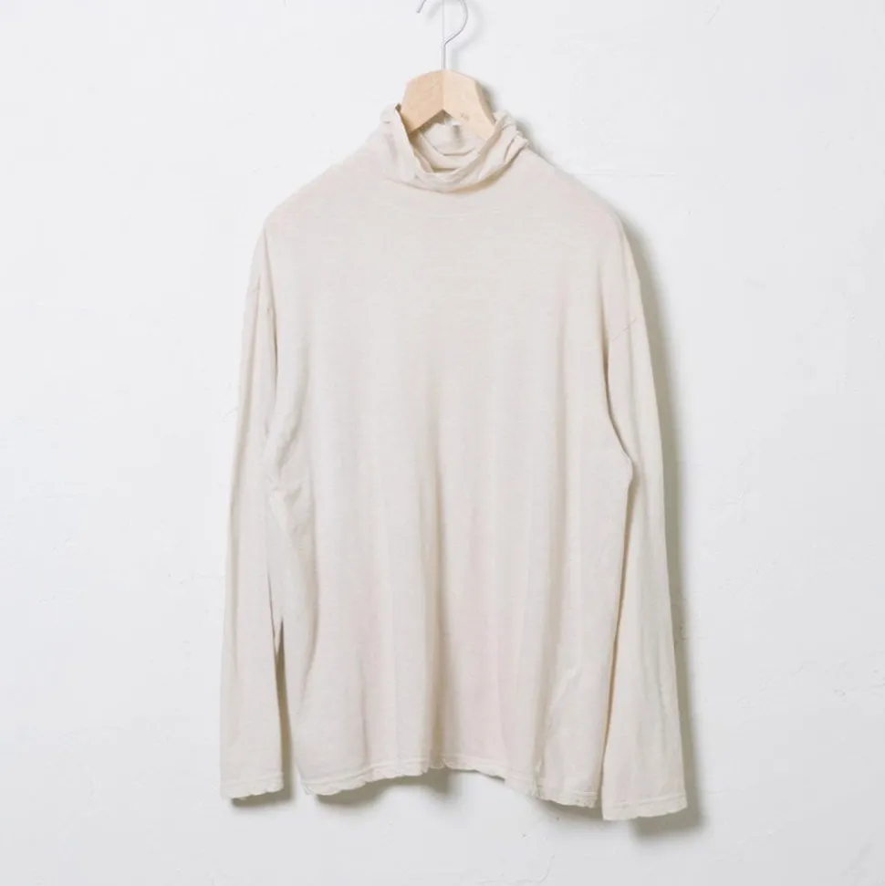 Vlas Blomme - Col roulé - Beige