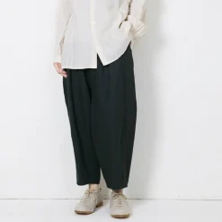 Vlas Blomme - Pantalon fuselé - Noir