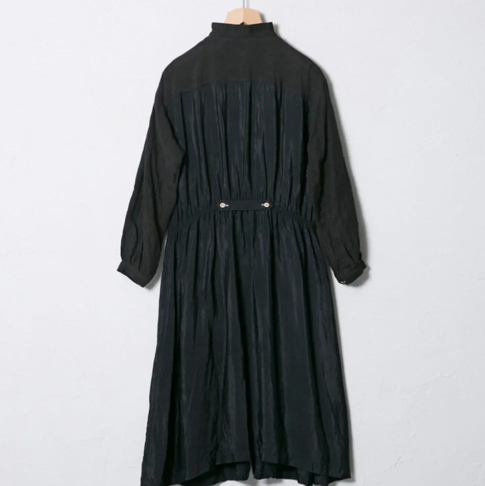 Vlas Blomme - Robe vintage - Noir