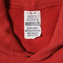 Warehouse & Co - Sweat à capuche uni 462 - Rouge