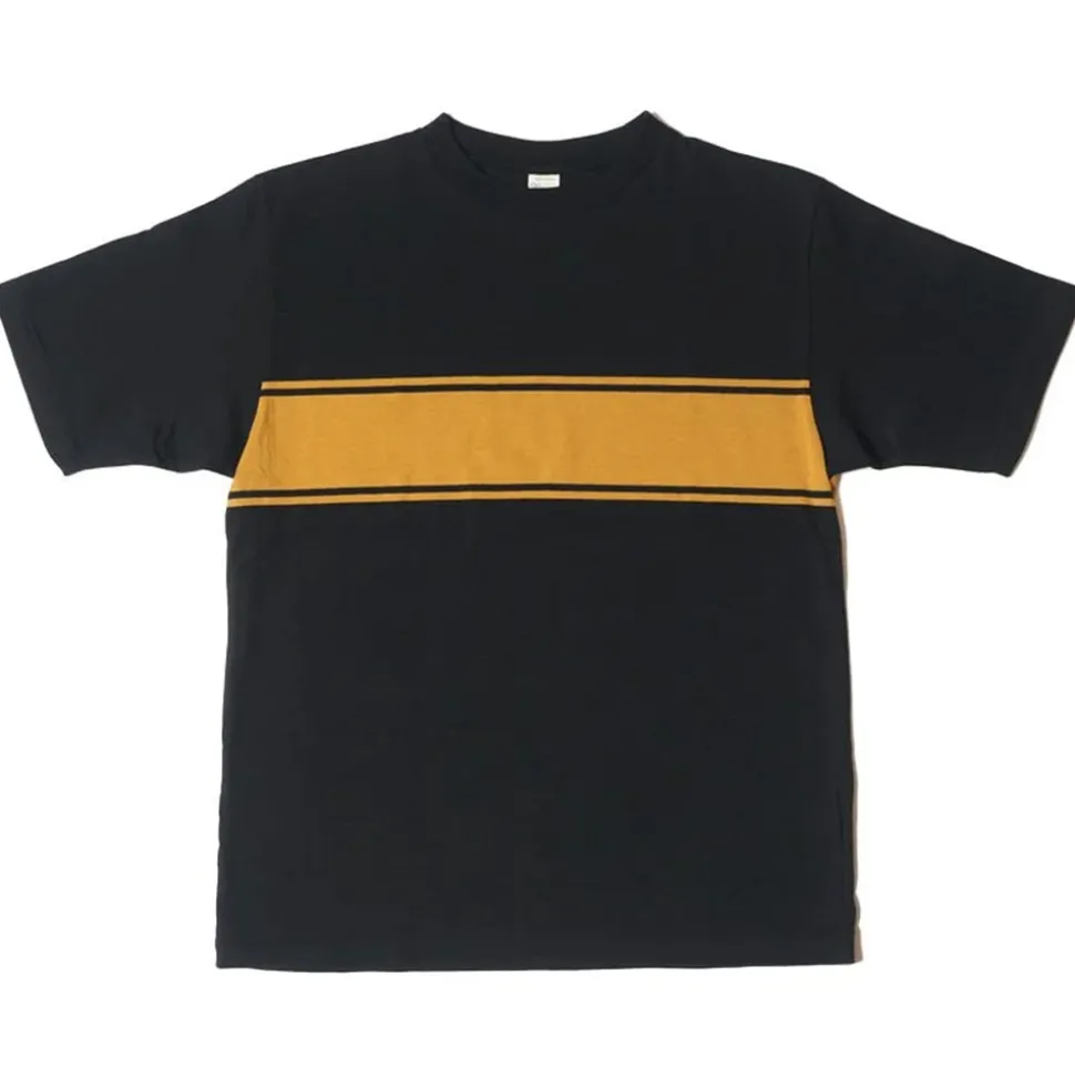 Warehouse & Co - T-shirt Warehouse 4093 Panel - Noir