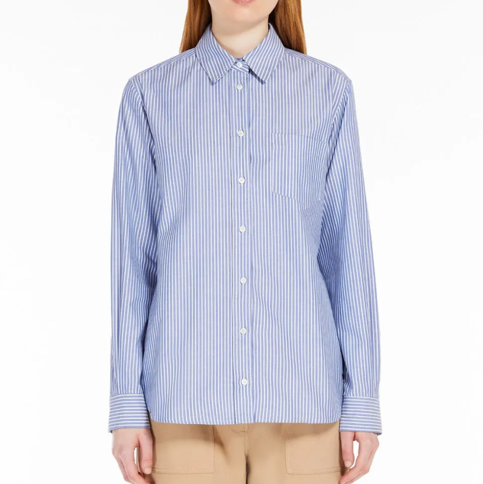 Weekend Max Mara - Chemise Piadena - Azure