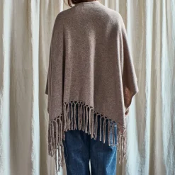 Weekend Max Mara - Poncho Pomposa - Marron