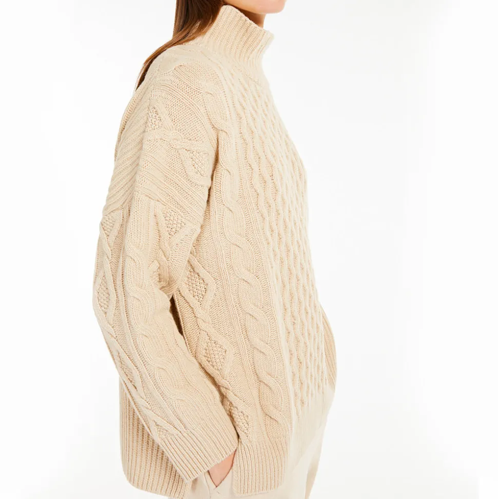 Weekend Max Mara - Pull à col roulé Veneto - Sable