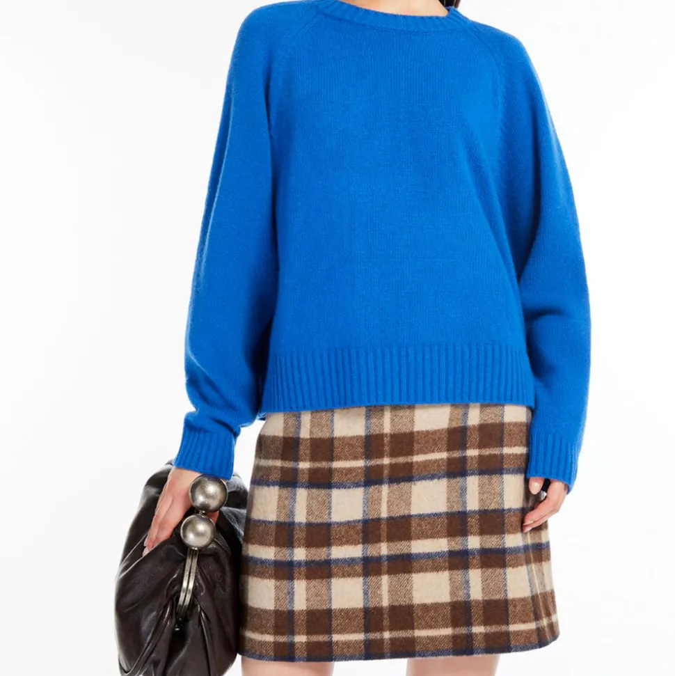 Weekend Max Mara - Pull Gabbia - Bleu