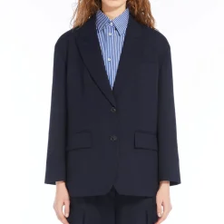 Weekend Max Mara - Veste Quadro - Bleu