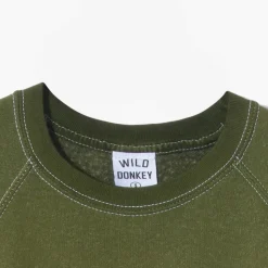 Wild Donkey - Sweat Never Again - Vert Militaire