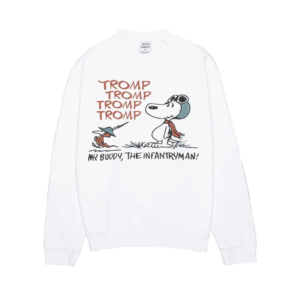 Wild Donkey - Sweat Tromp - Blanc