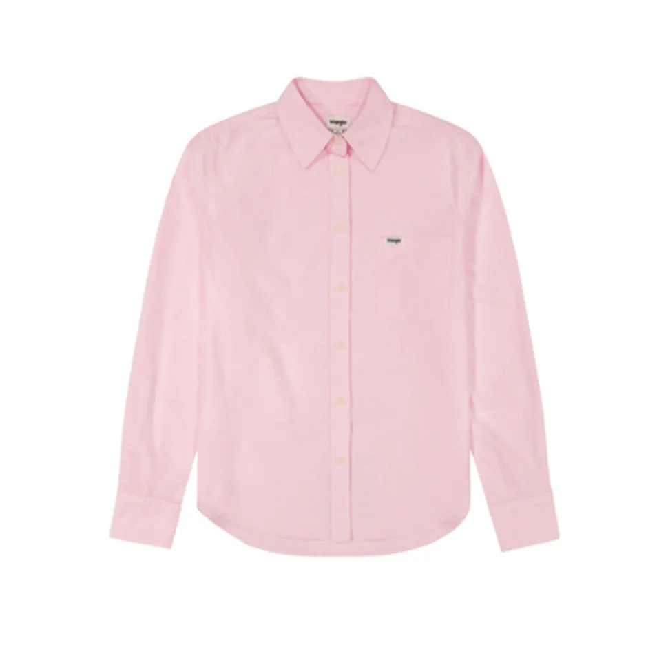 Wrangler - Chemise Rayée - Rose