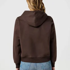 Wrangler - Hoodie Regular - Marron