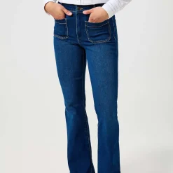 Wrangler - Jeans Flare - Bleu