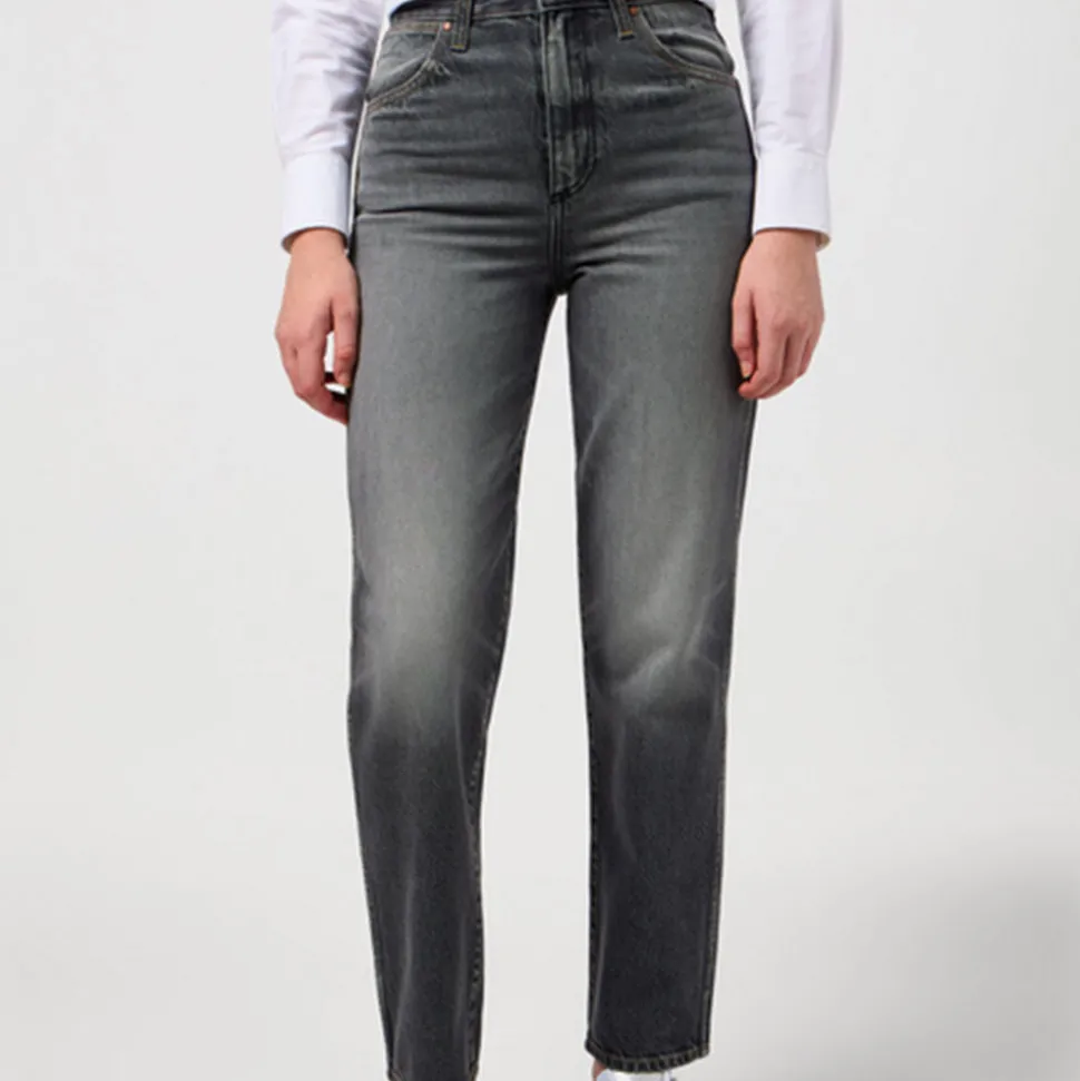 Wrangler - Jeans Mom Straight - Anthracite