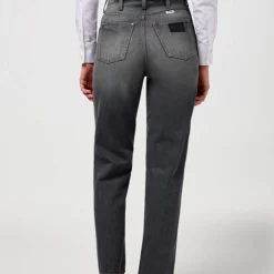 Wrangler - Jeans Mom Straight - Anthracite