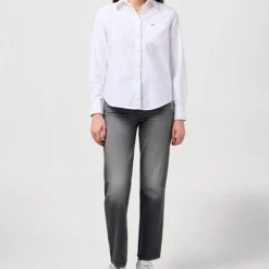 Wrangler - Jeans Mom Straight - Anthracite