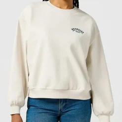 Wrangler - Sweat Oversize - Blanc Vintage