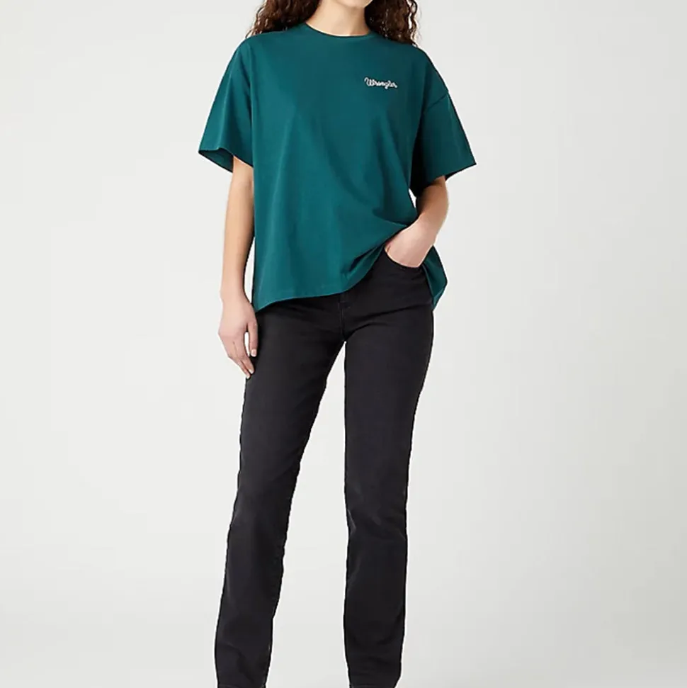 Wrangler - T-shirt - Vert
