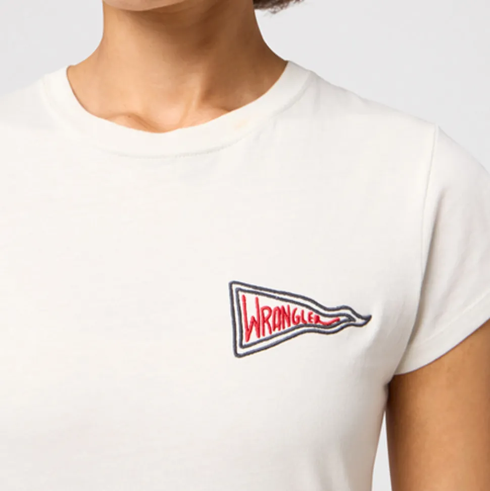 Wrangler - T-shirt - Blanc