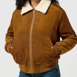 Wrangler - Veste Aviateur - Marron