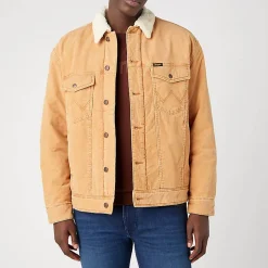 Wrangler - Veste en Jean - Camel