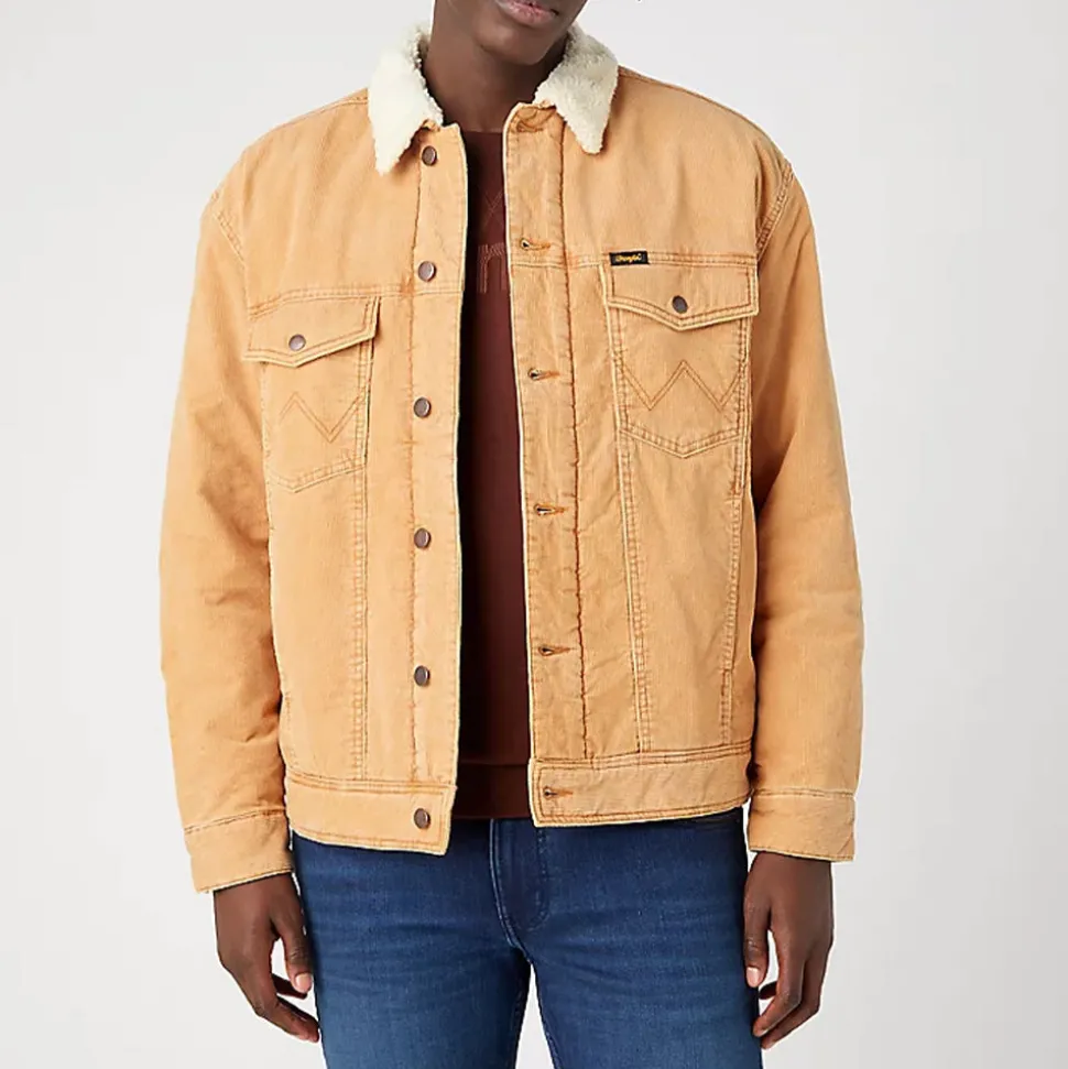 Wrangler - Veste en Jean - Camel