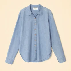 Xirena - Chemise Beau - Dusty Blue