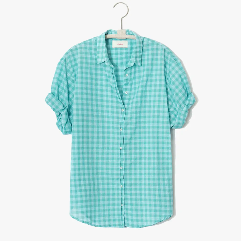 Xirena - Chemise Chaning - Turquoise
