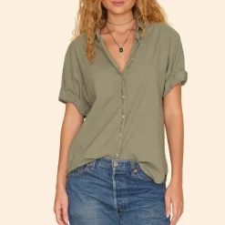 Xirena - Chemise Channing - Vert Militaire