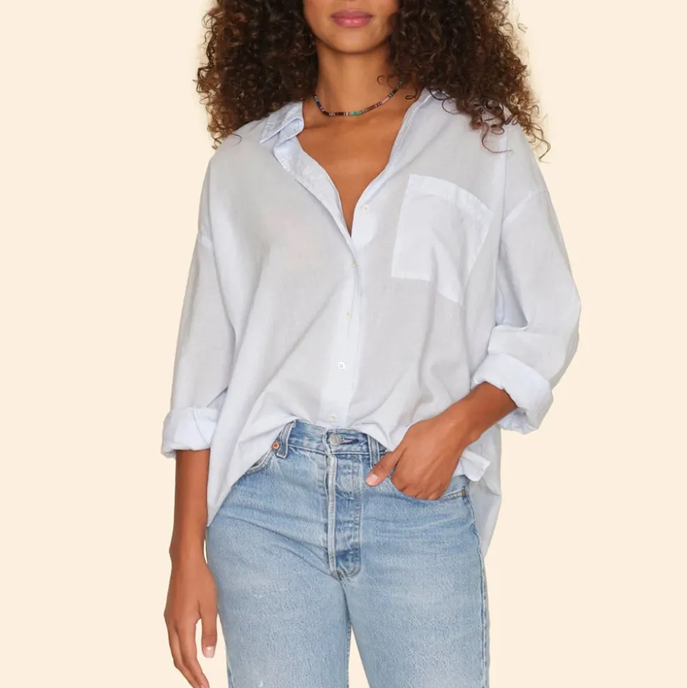 Xirena - Chemise Sydney - Ciel