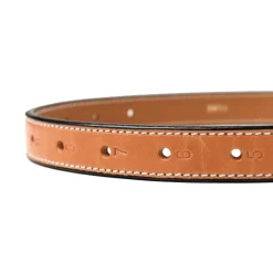 Yuketen - Ceinture en cuir Stirrup - Camel